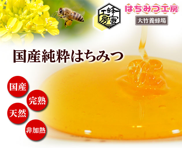 蜂蜜専門店 蜂蜜工房 国産百花蜂蜜